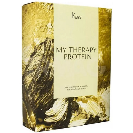 KEZY Набор My Therapy Protein (шампунь 250 мл + маска-филлер 250 мл + мультифункц. крем 200 мл) 