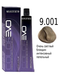 SELECTIVE COLOREVO 9.001 Очень светлый блондин интенсивный пепельный 100мл