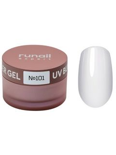 RuNail Expert Гель моделирующий UV BUILDER GEL №101, 15г банка