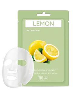 YU.R ME Тканевая маска для лица с экстрактом лимона, 25 гр.