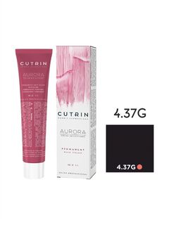 CUTRIN \ AURORA Крем-краска для волос \ 4.37G Коричневое золотое дерево