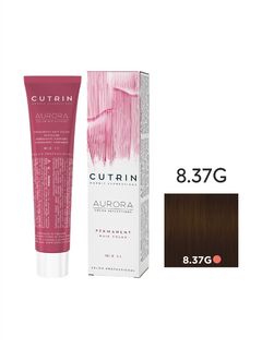 CUTRIN \ AURORA Крем-краска для волос \ 8.37G Светло-золотое дерево