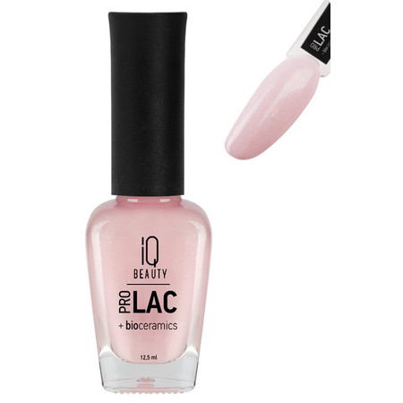 IQ BEAUTY PROLAC Лак для ногтей укрепляющий с биокерамикой 12.5 мл № 063 Sweet deal