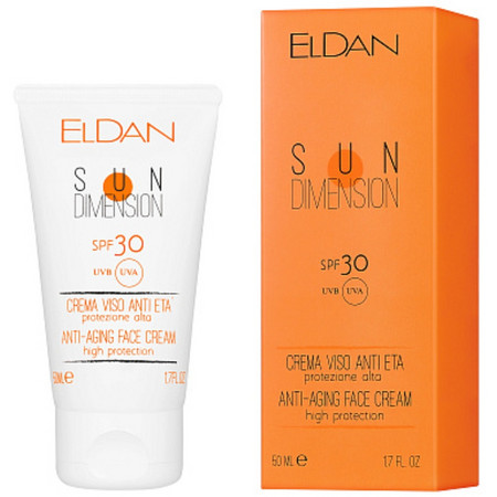 ELDAN Дневная защита от солнца SPF 30 Anti-aging face cream high protection, 50 мл