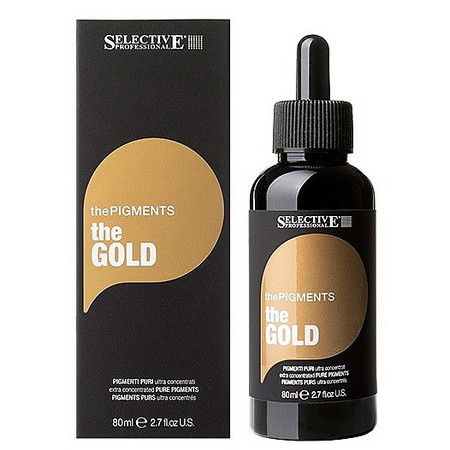 SELECTIVE thePIGMENTS Ультраконцентрированный пигмент золотой (the GOLD) 80 мл