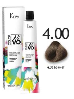 KEZY Color Vivo Крем-краска 4.00 Брюнет, 100 мл.