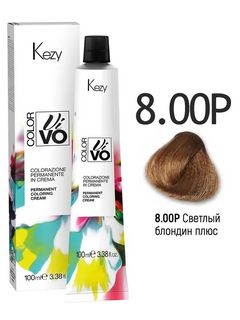 KEZY Color Vivo Крем-краска 8.00Р Светлый блондин плюс, 100 мл. 