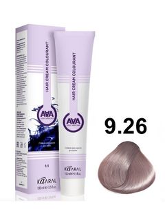 KAARAL AAA Hair crem colorant 9.26 очень светлый блондин фиолетово-розовый 100мл 