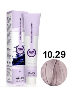 KAARAL AAA Hair crem colorant 10.29 очень-очень светлый блондин фиолетовый сандрэ 100мл 