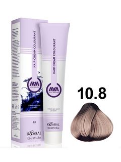 KAARAL AAA Hair crem colorant 10.8 очень-очень светлый блондин бежевый 100мл 