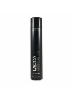 Лак для волос аэрозольный (без фреона) сильной фиксации Lacca Strong, 500 мл. Styling KAPOUS
