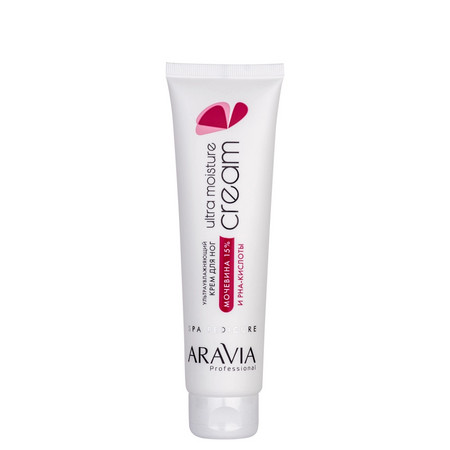 Aravia Крем для ног ультраувлажняющий с мочевиной (15%) и PHA-кислотами Ultra Moisture Cream, 100 мл