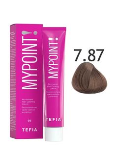 TEFIA MYPOINT 7.87 блондин коричнево-фиолетовый 60мл