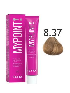 TEFIA MYPOINT 8.37 светлый блондин золотисто-фиолетовый 60мл