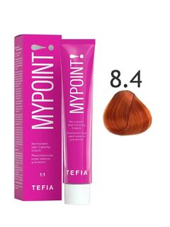 TEFIA MYPOINT 8.4 светлый блондин медный 60мл