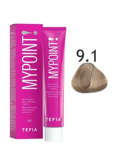 TEFIA MYPOINT 9.1 очень светлый блондин пепельный 60мл