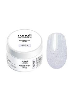 RuNail Моделирующий УФ-гель с поталью BUILDER UV GEL POTAL, 15 г №8553