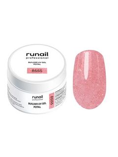 RuNail Моделирующий УФ-гель с поталью BUILDER UV GEL POTAL, 15 г №8555