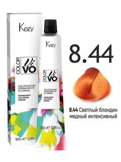 KEZY Color Vivo Крем-краска 8.44  Светлый блондин медный интенсивный, 100 мл. 