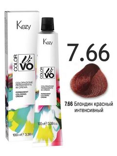 KEZY Color Vivo Крем-краска 7.66  Блондин красный интенсивный, 100 мл. 