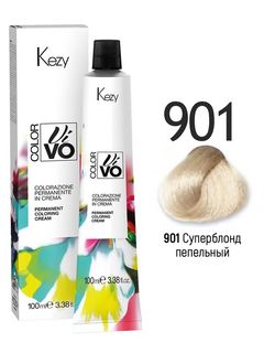 KEZY Color Vivo  Крем-краска 901 Суперблонд пепельный, 100 мл.