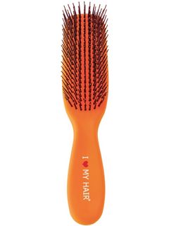 I Love My Hair SPIDER Щетка массаж.оранжевая микро,пластик soft touch, д/мокрых и запутан.волос