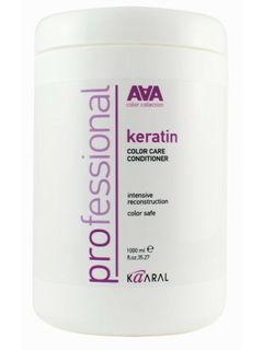 Kaaral AAA Кератиновый кондиционер для восстановления окрашенных и химически обработанных волос 1000 мл