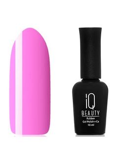 IQ BEAUTY Каучуковый гель-лак с кальцием №058 10 мл.