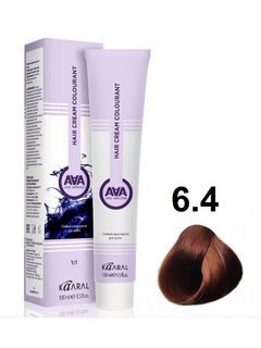 KAARAL AAA Hair crem colorant 6.4 темный медный каштан 100мл