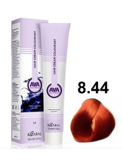 KAARAL AAA Hair crem colorant 8.44 светлый глубокий медный блондин 100мл