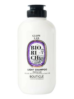 Bouticle GLOW LAB BIORICH Шампунь для поддержания объёма для волос всех типов 250 мл