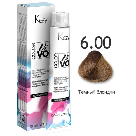 KEZY  Color Vivo No Ammonia 6.00 Темный блондин 100мл