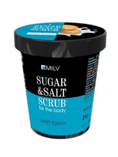 MILV Сахарно-солевой скраб для тела «Печенье». 290 г 