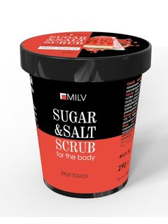 MILV Сахарно-солевой скраб для тела «Арбуз». 290 г 