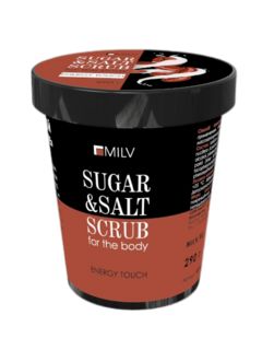 MILV Сахарно-солевой скраб для тела «Кофе». 290 г 