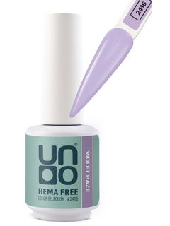 UNO HEMA FREE Гель-лак 2416 Фиолетовая дымка - Violet Haze, 10 г