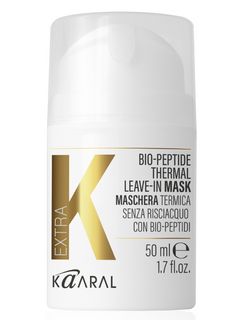 KAARAL Extra K Bio-Peptide Thermal Leave in. Несмываемая термомаска д/волос с биопептидами 50 мл