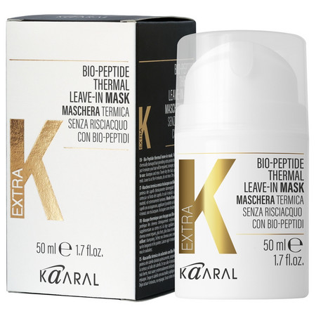 KAARAL Extra K Bio-Peptide Thermal Leave in. Несмываемая термомаска д/волос с биопептидами 50 мл