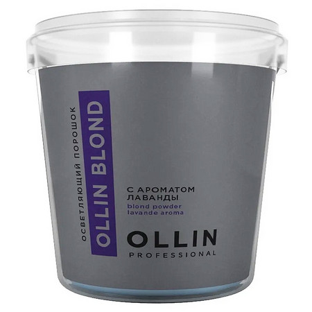 OLLIN BLOND Осветляющий порошок с ароматом лаванды 500г