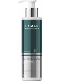 LAMAR Очищающий гель для проблемной кожи SILVER CLEANSER, 200 мл