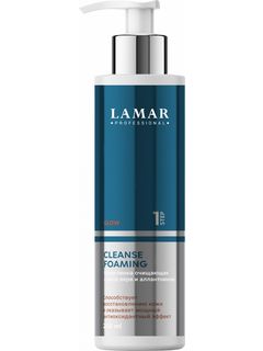 LAMAR Крем-пенка очищающая c алоэ вера и аллантоином CLEANSE FOAMING, 200 мл