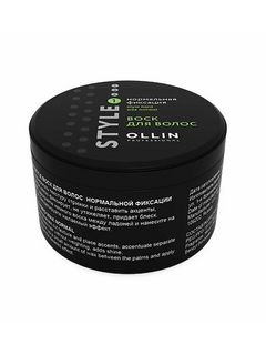 OLLIN STYLE Воск для волос нормальной фиксации 50г (75мл)