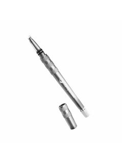 Gera Professional Бритва-ручка с выдвигающимся стержнем, цвет серебристый (10 лезвий)