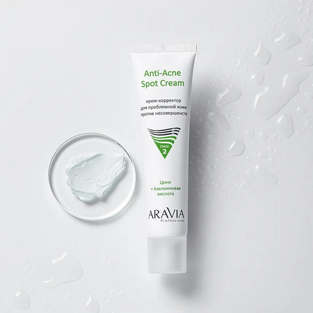 Aravia Крем-корректор для проблемной кожи против несовершенств Anti-Acne Spot Creaml, 40 мл 