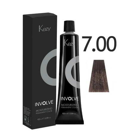 KEZY Involve color 7.00 Блондин глубокий, 100 мл. 