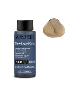 SELECTIVE Glow Liquid Color 10.31 Экстра светлый блондин золотисто пепельный 60мл 