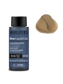 SELECTIVE Glow Liquid Color 9.13 Очень светлый блондин пепельно золотистый 60мл