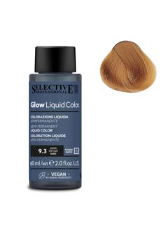 SELECTIVE Glow Liquid Color 9.3 Очень светлый блондин золотистый 60мл