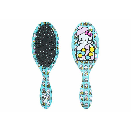 WET BRUSH ORIGINAL DETANGLER HELLO KITTY-BUBBLE GUM-BLUE Щетка для спутан волос (Жвачка) 