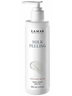 LAMAR Крем-пилинг для ног MILK PEELING, 200 мл